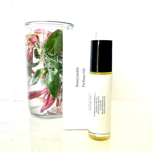 shamarwyn Honeysuckle Perfume Oil - Natural Organic Botanical Roll-On, 0.34 Fl Oz Avelisse