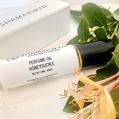 shamarwyn Honeysuckle Perfume Oil - Natural Organic Botanical Roll-On, 0.34 Fl Oz Avelisse