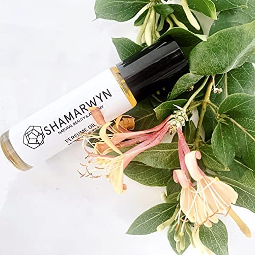 shamarwyn Honeysuckle Perfume Oil - Natural Organic Botanical Roll-On, 0.34 Fl Oz Avelisse
