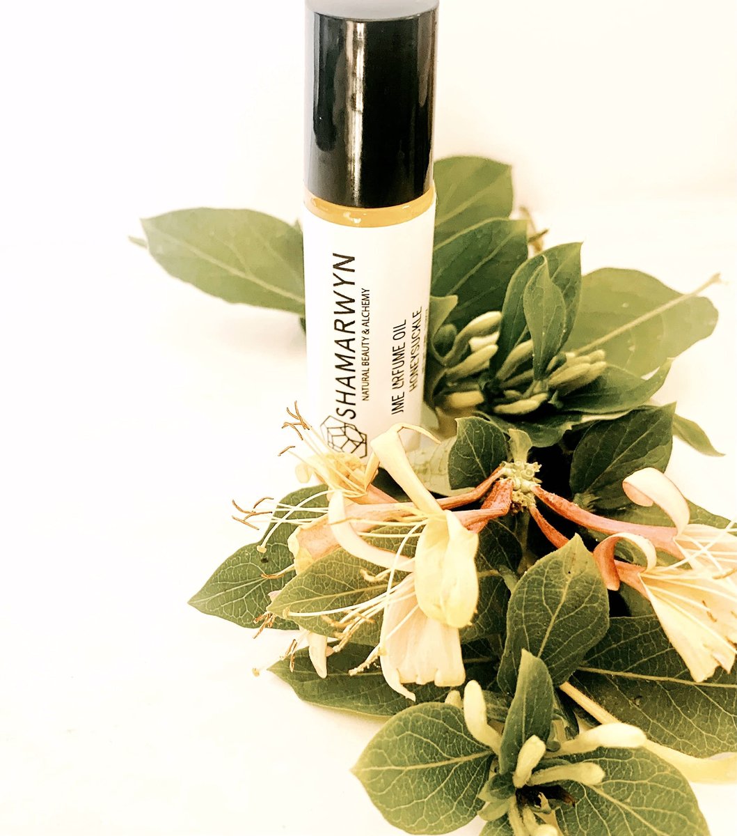 shamarwyn Honeysuckle Perfume Oil - Natural Organic Botanical Roll-On, 0.34 Fl Oz Avelisse