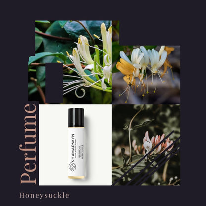 shamarwyn Honeysuckle Perfume Oil - Natural Organic Botanical Roll-On, 0.34 Fl Oz Avelisse