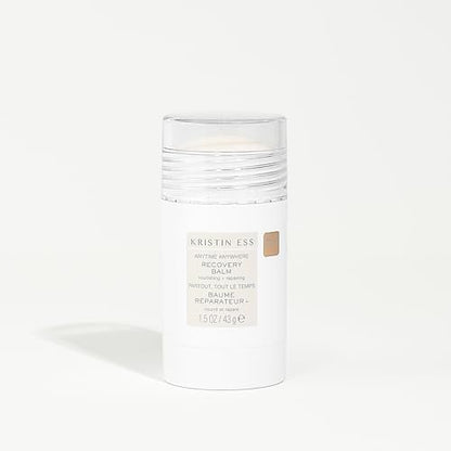 Kristin Ess Hair Recovery Balm Treatment for Damaged Hair + Slick Back Styles - Ponytails, Buns with Coconut and Castor Oils, Edge Control, Restores Shine and Softens, Clean Girl Essentials 2oz Avelisse
