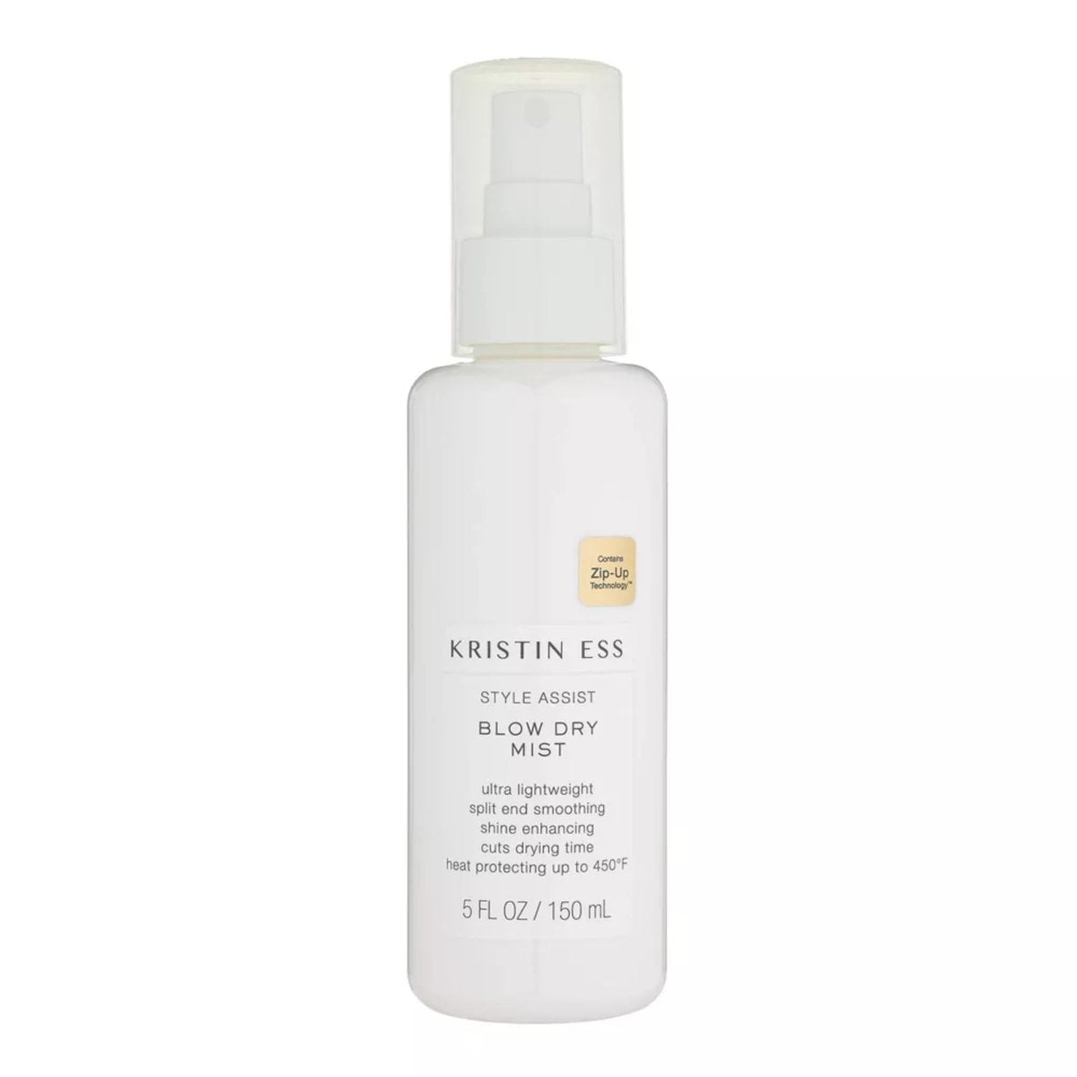 Kristin Ess Hydrating Heat Protection Spray - Blow Dry Frizz Control & Shine Enhancing, Anti-Humidity Thermal Protectant up to 450°F, Pear Fragrance, 5 Fl Oz - görsel 1