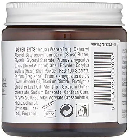 Proraso Exfoliating Beard Paste - Deep Cleansing Facial Scrub & Beard Exfoliator for Men, 3.5 oz Avelisse