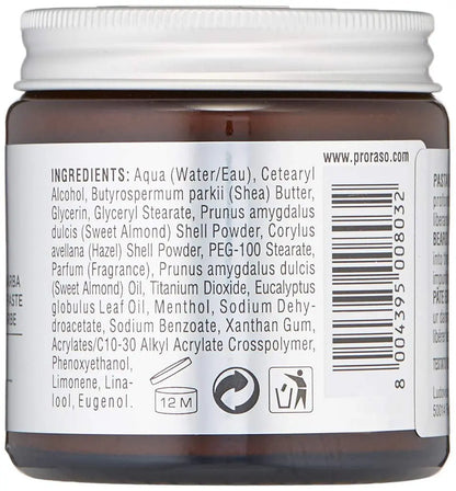 Proraso Exfoliating Beard Paste - Deep Cleansing Facial Scrub & Beard Exfoliator for Men, 3.5 oz Avelisse