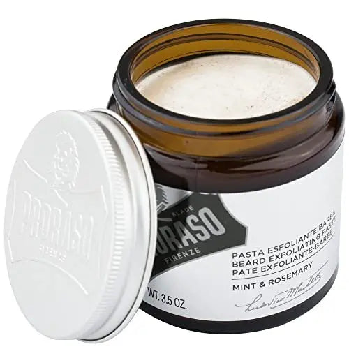 Proraso Exfoliating Beard Paste - Deep Cleansing Facial Scrub & Beard Exfoliator for Men, 3.5 oz Avelisse