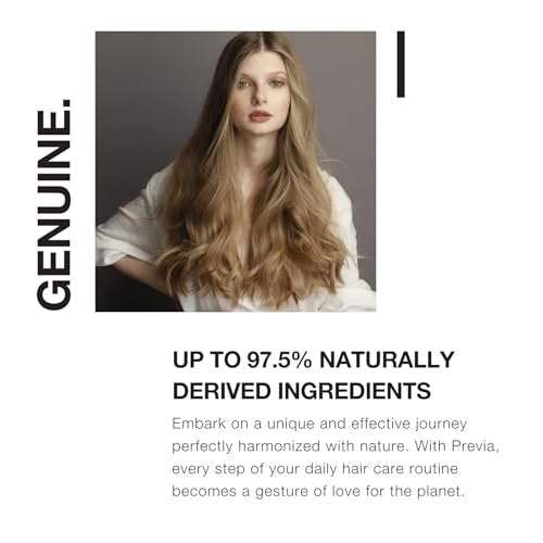 PREVIA Hydrating Leave-in Conditioner Spray with White Truffle Extract - Reconstructive Biphasic Detangling Treatment for Damaged, Dry, and Brittle Hair - Tames Frizz & Controls Static, 3.38 Fl Oz Avelisse