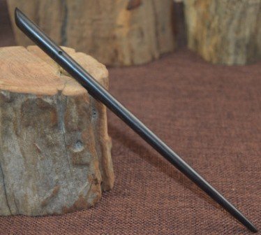 Myhsmooth Natural Ebony (Black Sandalwood) Handmade Carved Hair Sticks – Pack of 2 - görsel 10