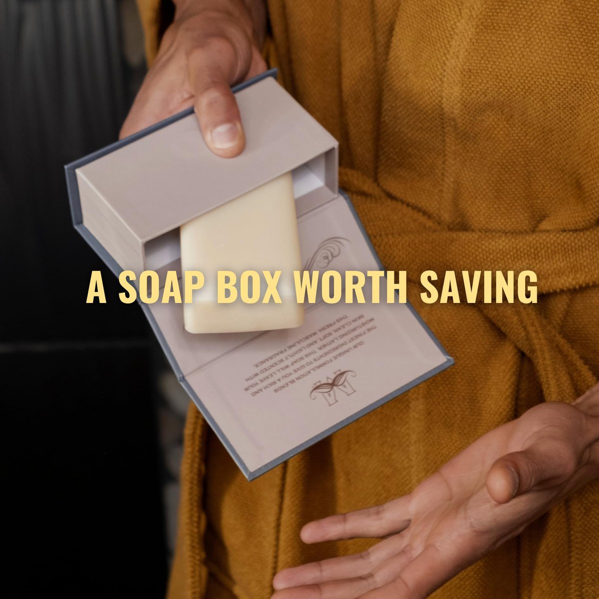 San Francisco Soap Company Men's Gift Set – 6 Natural Manly Scented Bar Soaps, 2 oz Each Avelisse