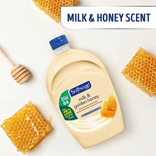 Softsoap Moisturizing Liquid Hand Soap, Milk and Honey, 7.5 oz (Pack of 6) - görsel 9
