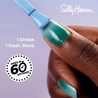 Sally Hansen Insta-Dri Nail Polish - Petal Pusher - Quick Dry, Long Lasting Pink Shade