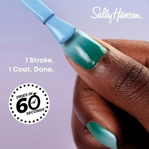 Sally Hansen Insta-Dri Nail Polish - Petal Pusher - Quick Dry, Long Lasting Pink Shade - görsel 8