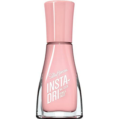 Sally Hansen Insta-Dri Nail Polish - Petal Pusher - Quick Dry, Long Lasting Pink Shade