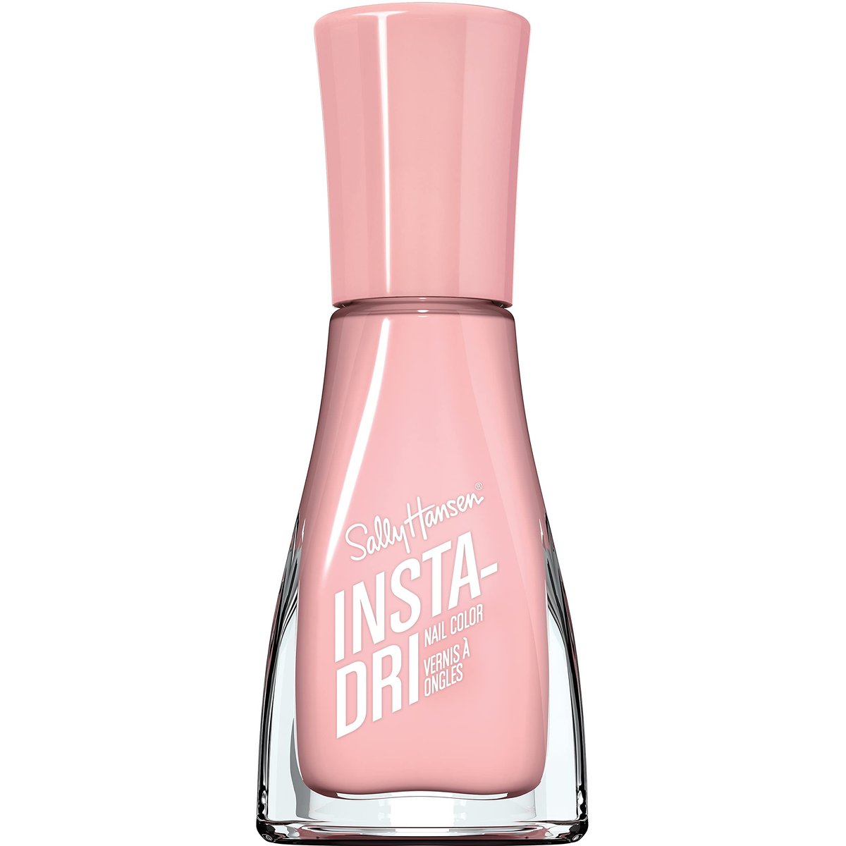 Sally Hansen Insta-Dri Nail Polish - Petal Pusher - Quick Dry, Long Lasting Pink Shade - görsel 1