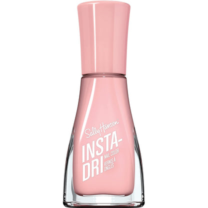 Sally Hansen Insta-Dri Nail Polish - Petal Pusher - Quick Dry, Long Lasting Pink Shade