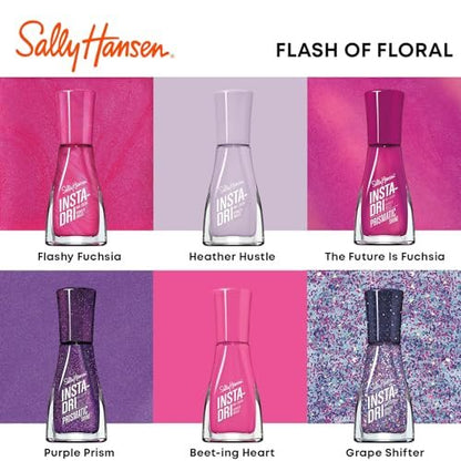 Sally Hansen Insta-Dri Nail Polish - Grape Shifter - Quick Dry, Long Lasting, Streak-Free Shine - Purple Avelisse