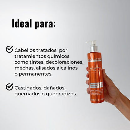 abril et nature - Nature Plex STOP Breakage Shampoo - Preventive, Protective & Repairing for Damaged Hair - 250 ml