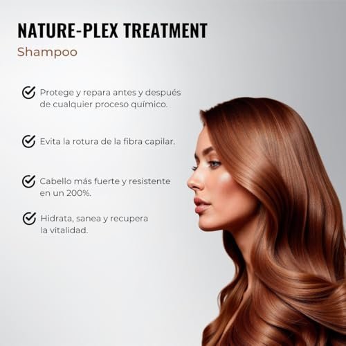 abril et nature - Nature Plex STOP Breakage Shampoo - Preventive, Protective & Repairing for Damaged Hair - 250 ml - görsel 4