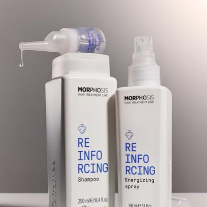 Framesi Morphosis Reinforcing Activator – Treatment for Thinning Hair and Oily Scalp, 0.2 Fl Oz