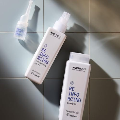Framesi Morphosis Reinforcing Activator – Treatment for Thinning Hair and Oily Scalp, 0.2 Fl Oz