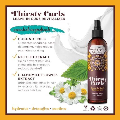 Uncle Funky's Daughter Thirsty Curls Leave-In Curl Revitalizer - 8 fl oz Avelisse