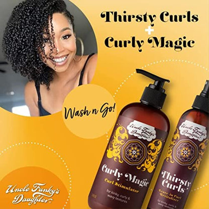 Uncle Funky's Daughter Thirsty Curls Leave-In Curl Revitalizer - 8 fl oz Avelisse