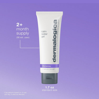 Dermalogica Calm Water Gel - Weightless Face Moisturizer for Sensitive Skin, 1.7 Fl Oz Avelisse
