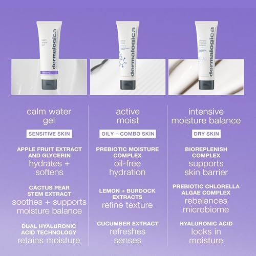 Dermalogica Calm Water Gel - Weightless Face Moisturizer for Sensitive Skin, 1.7 Fl Oz Avelisse