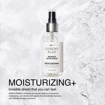 IntiMD COOCHY Intimate After Shave Protection Moisturizer Plus – Delicate Soothing Mist for Pubic Area & Armpits, Antioxidant Formula for Razor Burns, Itchiness & Ingrown Hairs