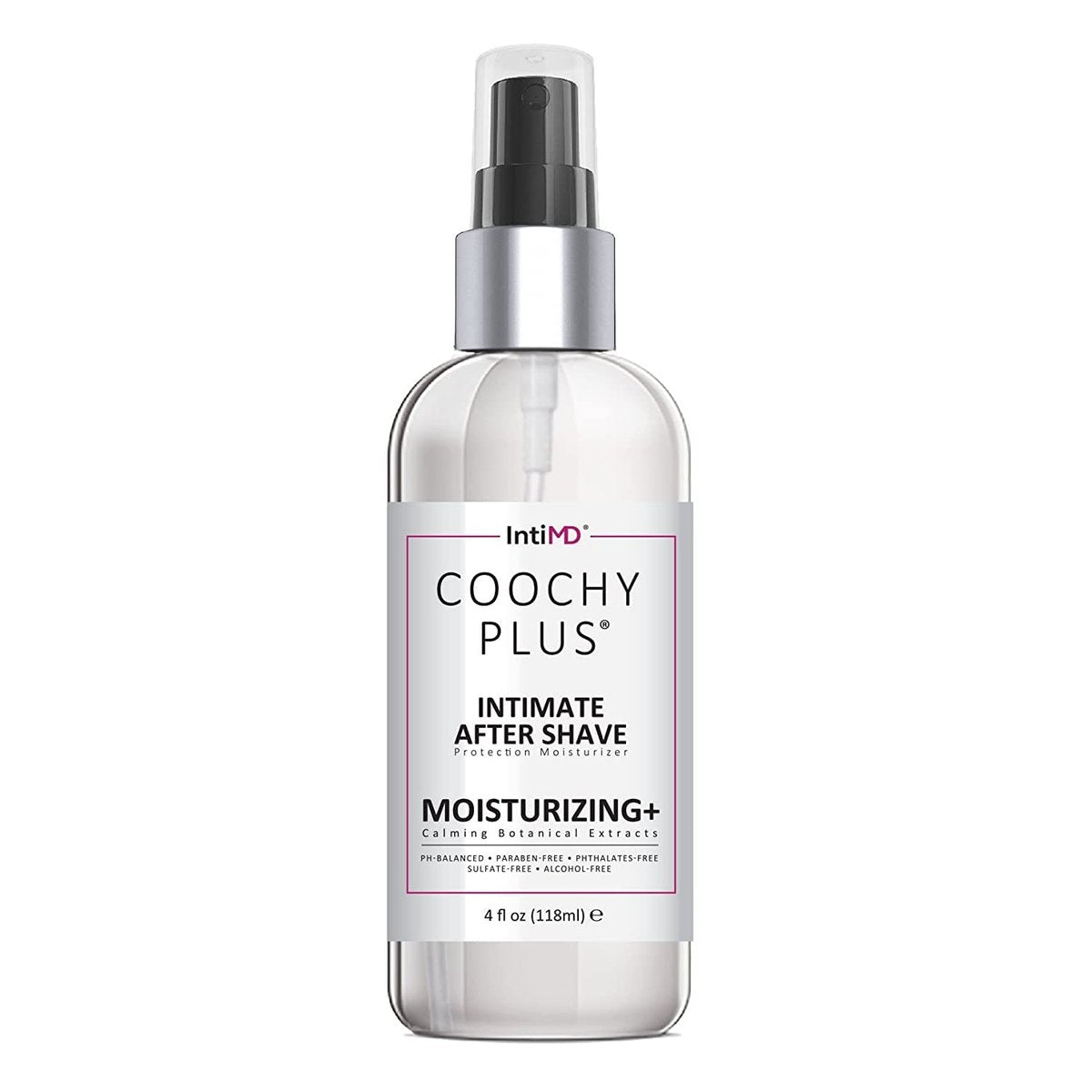 IntiMD COOCHY Intimate After Shave Protection Moisturizer Plus – Delicate Soothing Mist for Pubic Area & Armpits, Antioxidant Formula for Razor Burns, Itchiness & Ingrown Hairs - görsel 1