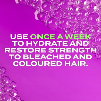Bleach London Reincarnation Mask: Bond-Restoring Protein Hair Treatment for Dry Damaged Hair - Vegan & PETA-Approved (200ml / 6.8oz)