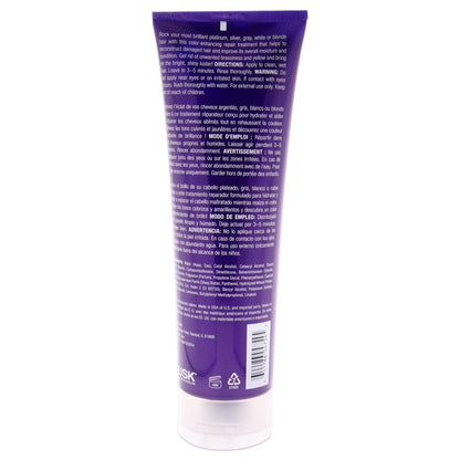 RUSK Deepshine PlatinumX Repair Treatment – Restore & Moisturize Blonde, Gray & Silver Hair – 8.5 oz Avelisse