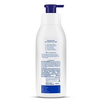 NIVEA Aloe Hydration Body Lotion for Dry Skin, 400ml (13.52 fl oz) - Moisturizing Lotion with Aloe Vera Avelisse