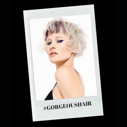 RUSK Deepshine PlatinumX Violet Lusterizer - Color Enhancing Styling Cream for Bleached Hair - Frizz Control & Shine (4 oz) Avelisse