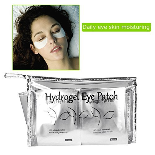 Qleng Hydrogel Eye Pads for Lash Extensions – Hydrogel Material: The gel-based composition adheres gently to the – Image 12