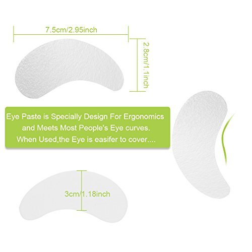 Qleng Hydrogel Eye Pads for Lash Extensions – Comfortable Fit: Soft and flexible, these pads contour to the – Image 14