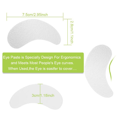 Qleng Hydrogel Eye Pads for Lash Extensions – Silvery Color: The light-reflective surface helps you see any – Image 13