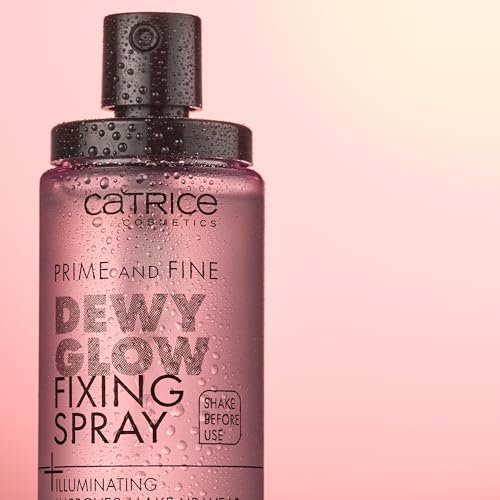 Catrice Prime & Fine Illuminating Dewy Glow Spray – Transparent, Fast-Drying Fixing Mist for a Radiant Finish (50 ml) - görsel 9