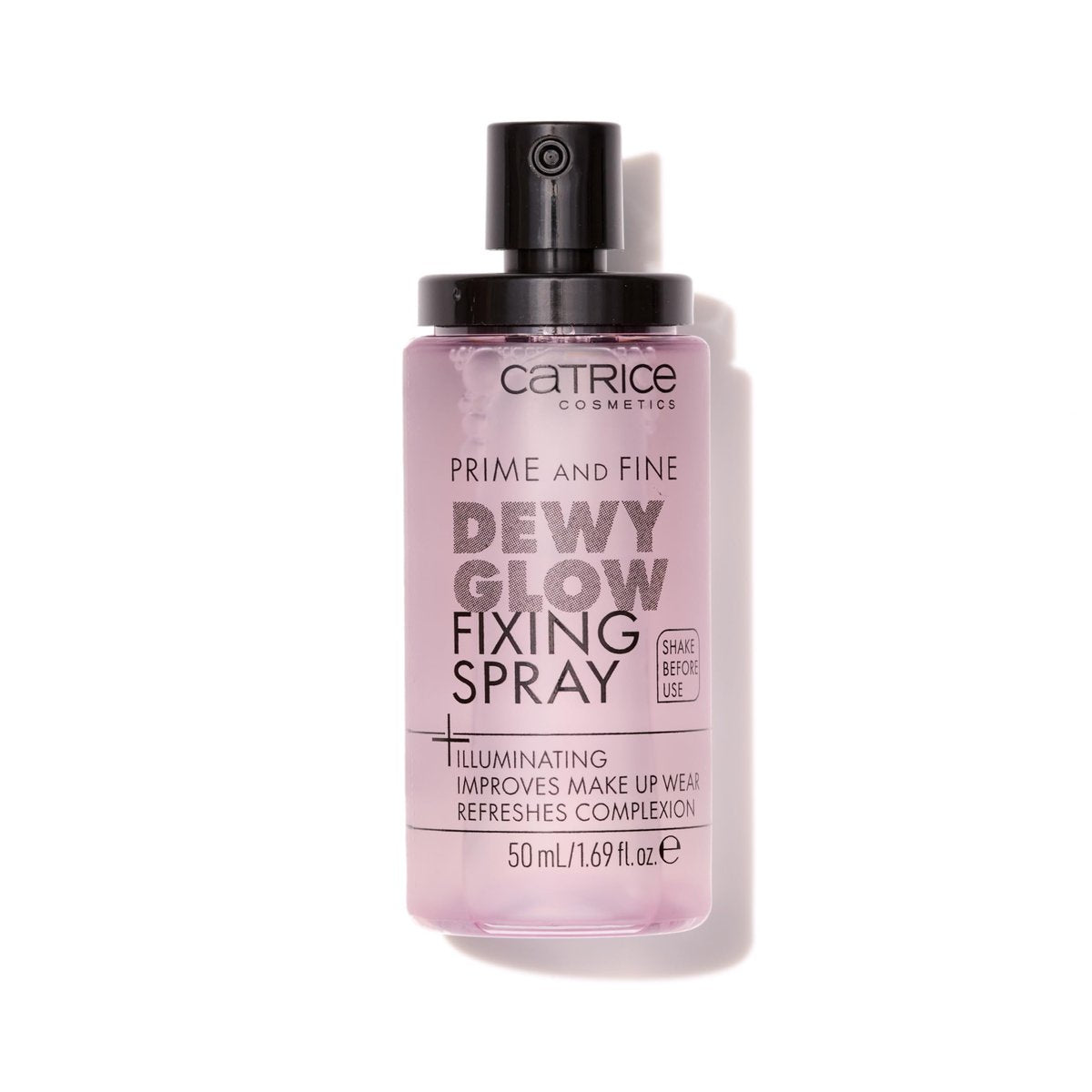 Catrice Prime & Fine Illuminating Dewy Glow Spray – Transparent, Fast-Drying Fixing Mist for a Radiant Finish (50 ml) - görsel 1