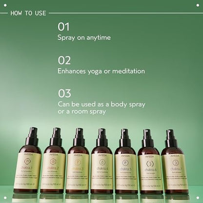 Aveda Chakra 4 Balancing Pure-Fume Mist: Heart - Body & Room Spray, Balances Power Chakra, with Sandalwood, Organic Mandarin & Palmarosa, 3.4 Fl Oz Avelisse