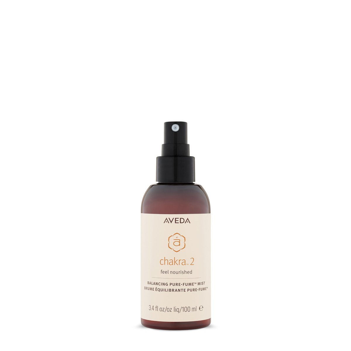 Aveda Chakra 2 Balancing Pure-Fume Mist: Balanced - Body & Room Spray with Sandalwood, Organic Orange & Geranium, 3.4 Fl Oz Avelisse