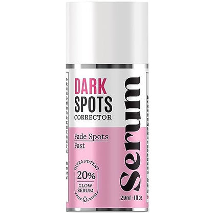 Dark Spot Corrector & Remover for Face - Stubborn Dark Spots Serum with Kojic Acid, Alpha Arbutin, Mulberry Extract - Brightening Discoloration Correcting Serum (1 Fl Oz) Avelisse