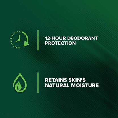 Irish Spring Body Wash Moisture Blast, 18 fl oz (Pack of 4) - Refreshing Men's Body Wash with Long-Lasting Scent Avelisse