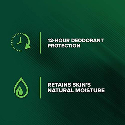 Irish Spring Body Wash Moisture Blast, 18 fl oz (Pack of 4) - Refreshing Men's Body Wash with Long-Lasting Scent Avelisse
