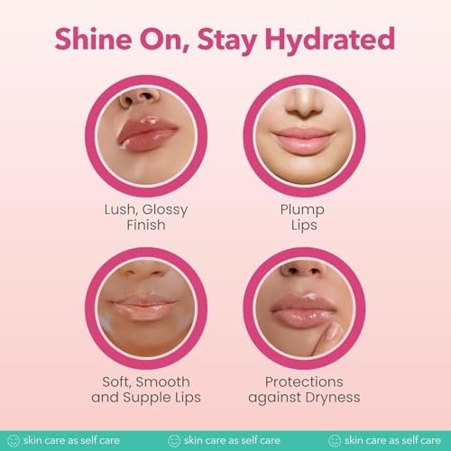 Patchology Lip Gloss for Women – Hydrating Clear Lip Balm with Aloe, Honey & Goji Berry Oil, 0.32 Fl Oz - görsel 5
