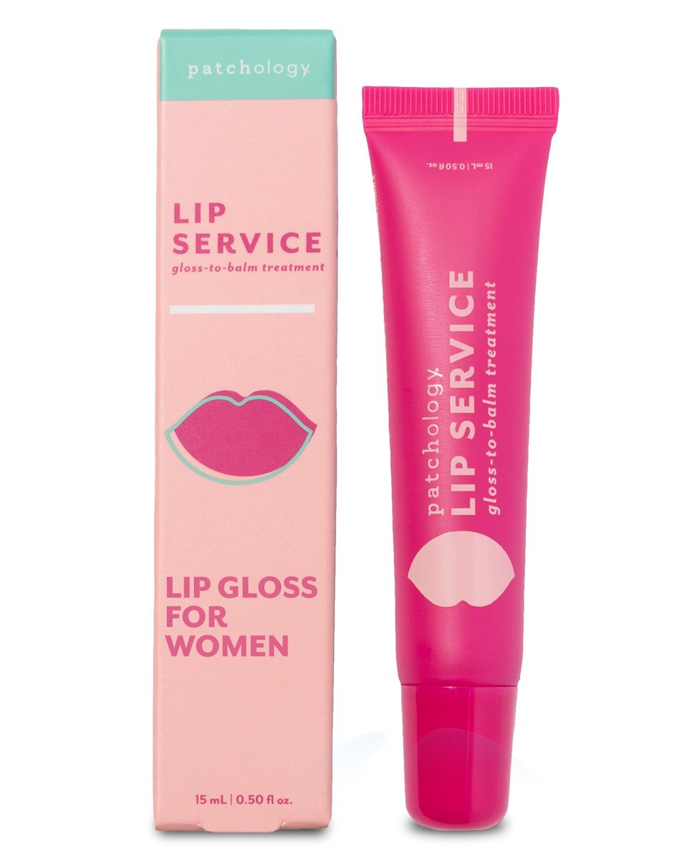 Patchology Lip Gloss for Women – Hydrating Clear Lip Balm with Aloe, Honey & Goji Berry Oil, 0.32 Fl Oz - görsel 2