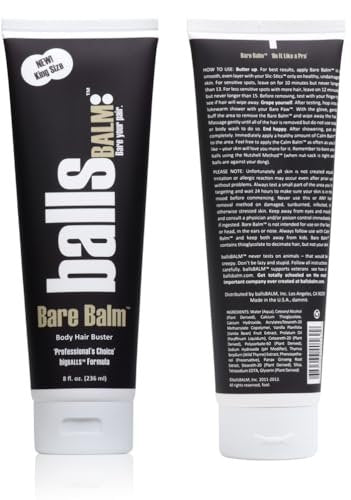 Bare Balm - Body Hair Management Cream (Professional's Choice || Big Balls Formula) Avelisse