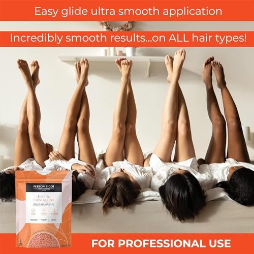 Cirepil Cristalline Hard Wax Beads - 800g / 28.22 oz - Unscented, Rosin-Free, Low-Temp Stripless Hair Removal for Sensitive Skin Avelisse