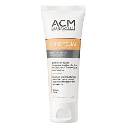 ACM Sensitelial Soothing Cream 40ml – Gentle Face Moisturizer for Sensitive & Reactive Skin