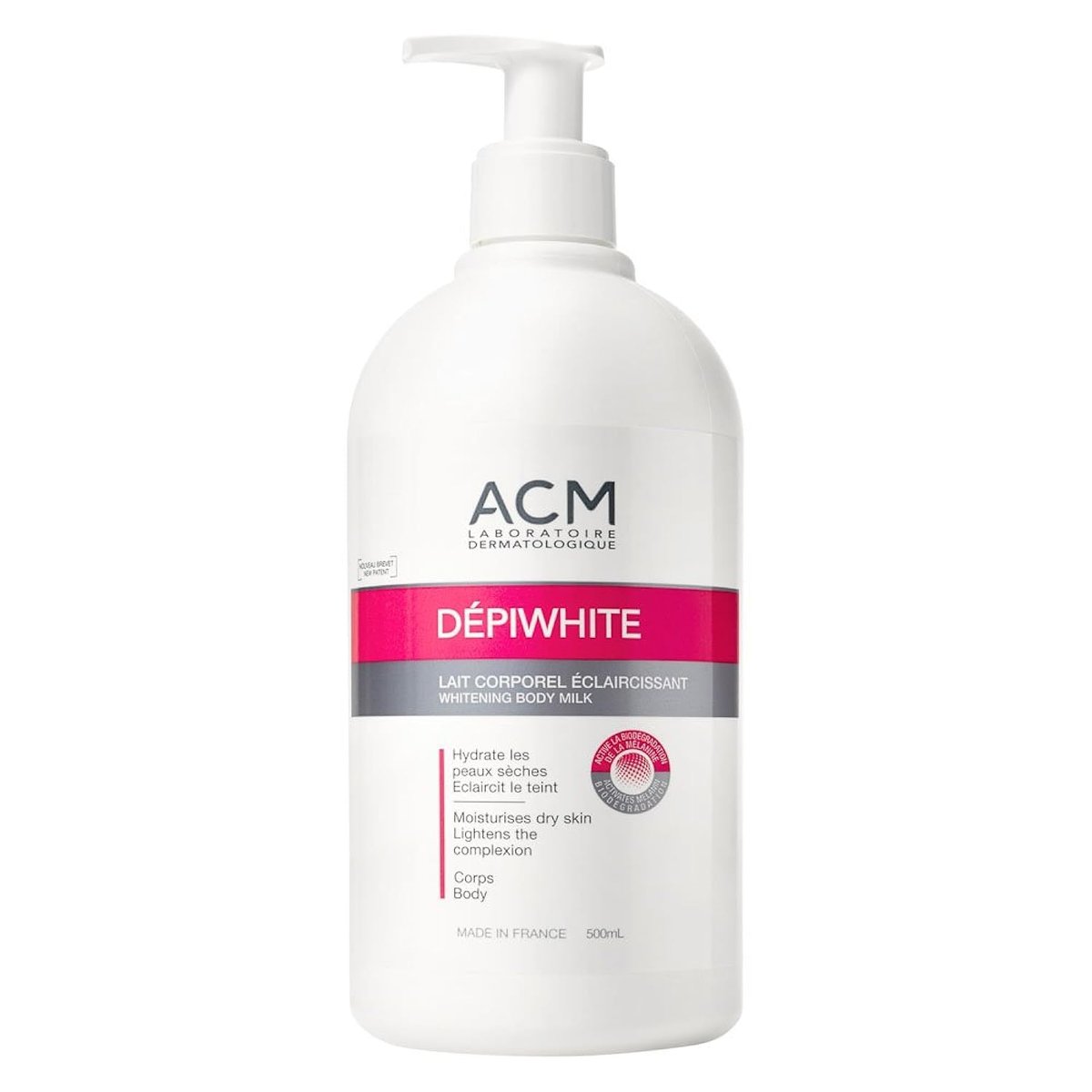 Depiwhite ACM Lait Corporel Eclaircissant Anti Taches - Brightening Body Lotion for Dark Spots, 16.9 Fl Oz Avelisse